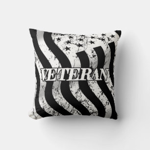 Veterano de los Estados Unidos - Cojín decorativo 