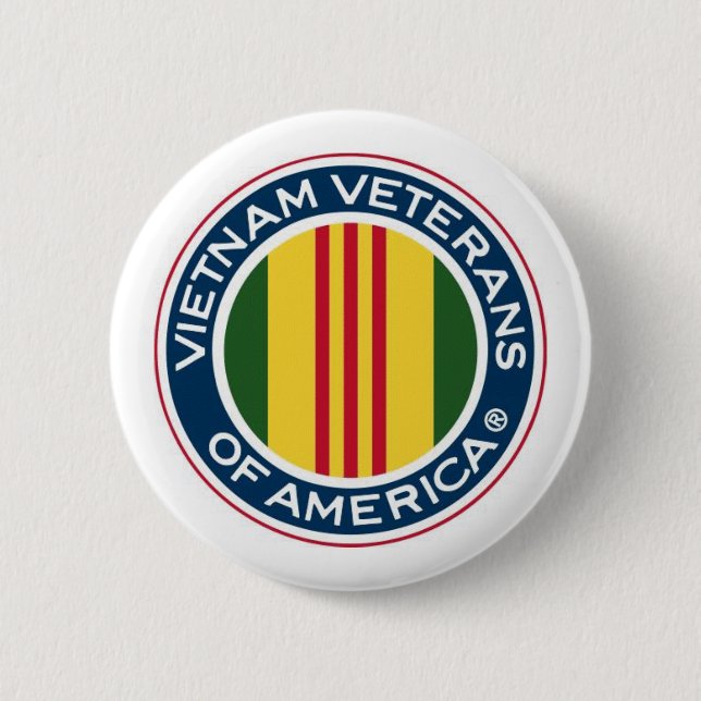 Veterano de Vietnam del botón de América (Anverso)