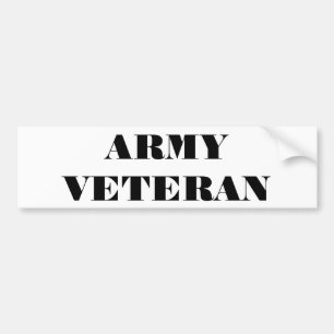 Veterano del ejército de pegatinas