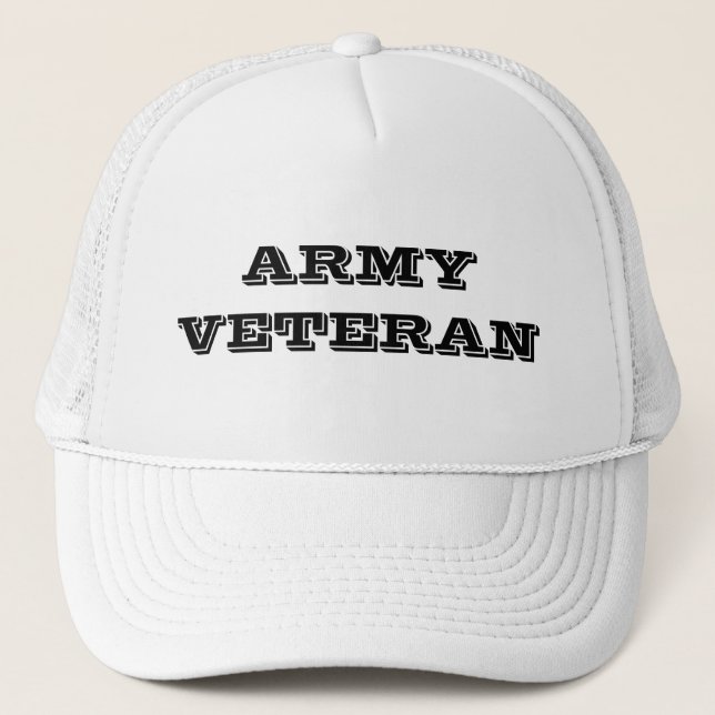 Veterano del Ejército gorra (Anverso)