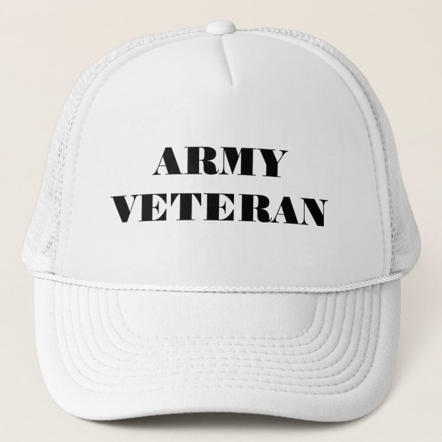 Veterano del Ejército gorra (Anverso)
