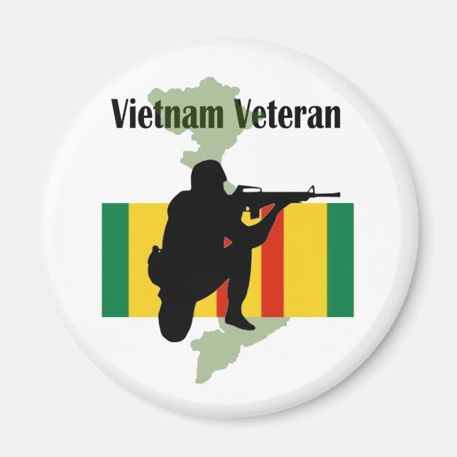 Veterano imán de Vietnam (Frente)