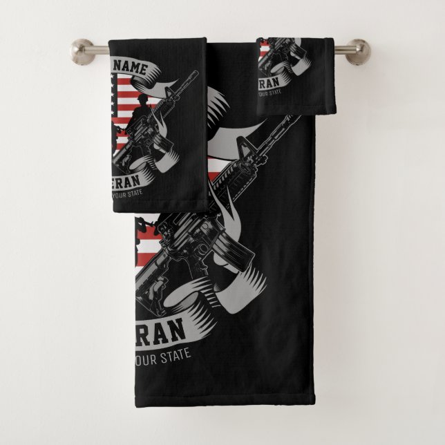 Veterano norteamericano personalizado orgulloso de (In situ)