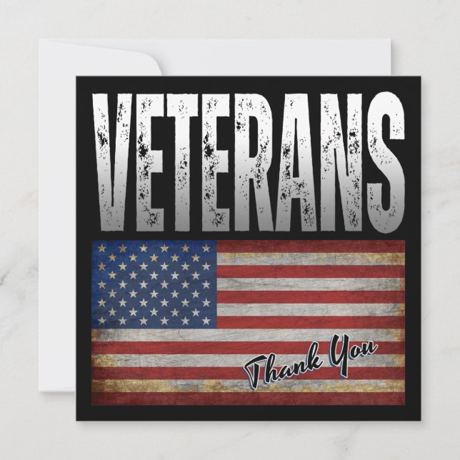 VETERANOS DE BANDERA ESTADOUNIDENSES GRACIAS 4 DE  (Anverso)