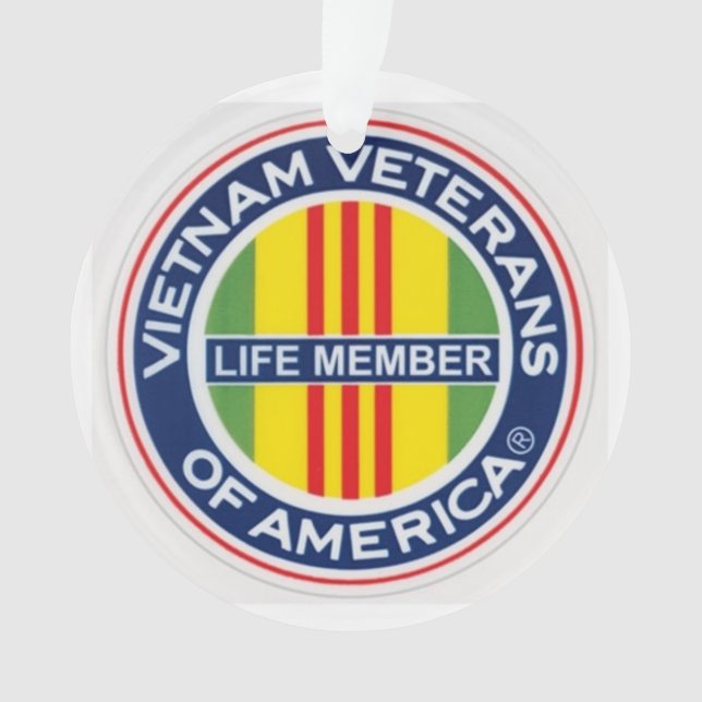 Veteranos de Vietnam del ornamento del miembro (Anverso)