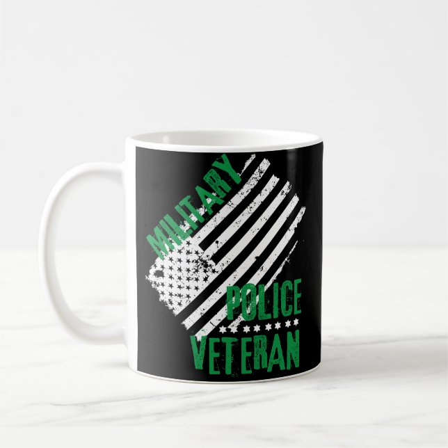 Veteranos orgullosos de la taza de café del (Izquierda)