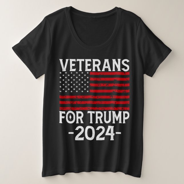 Veteranos por Trump 2024 (Anverso del diseño)