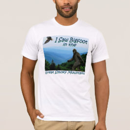 Vi ahumadas la camiseta cabida las Bigfoot-Grandes