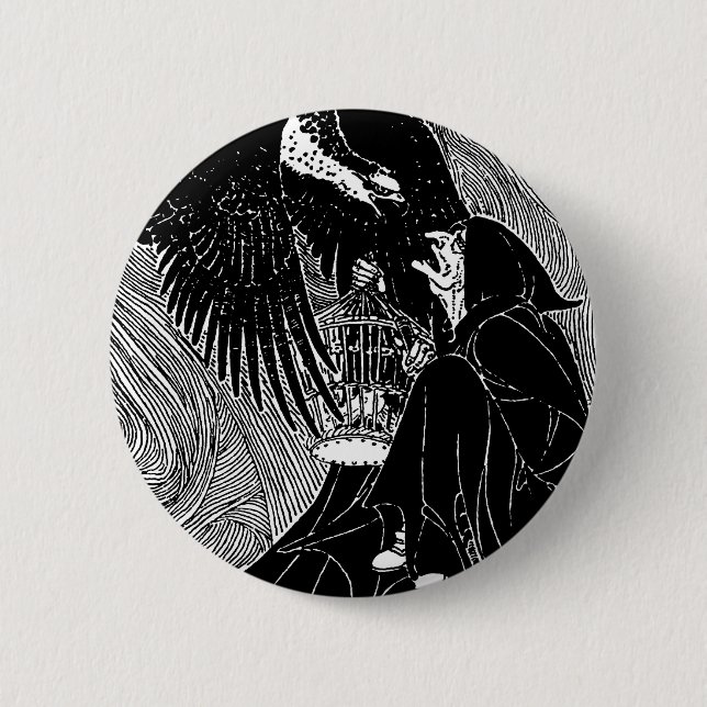 Vi el botón de tres brujas (Anverso)