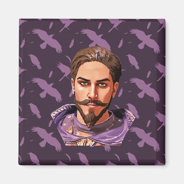 Vi el imán del cuervo (Frente)