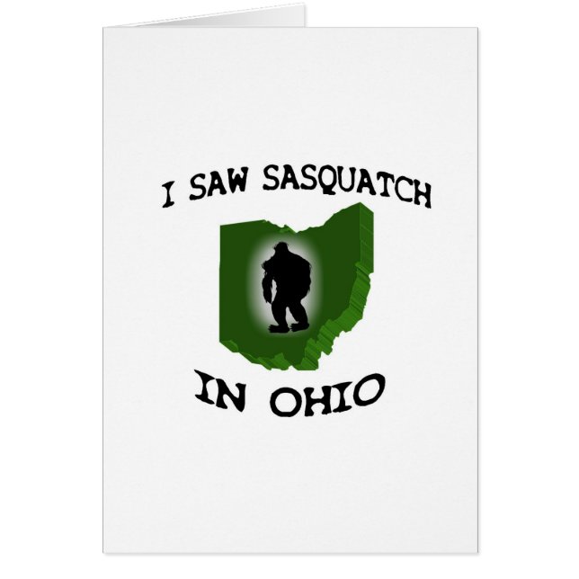 Vi Sasquatch en Ohio (Frente)