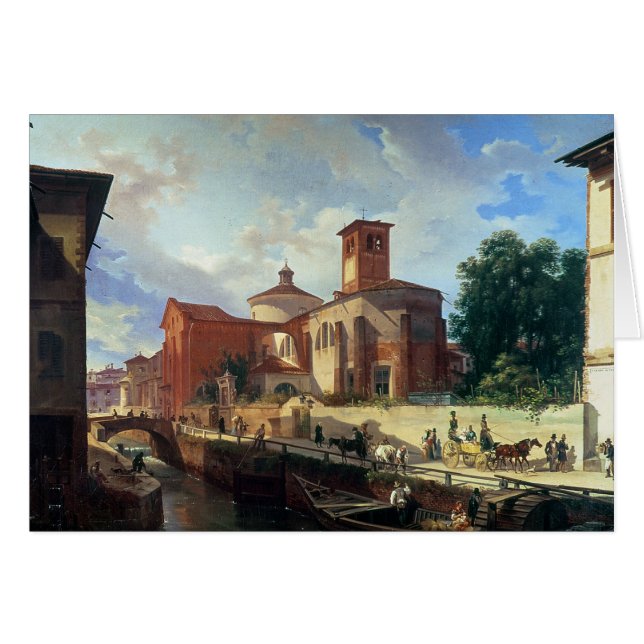 Vía Fatabene Fratelli, Milano, 1830 (Anverso (Horizontal))