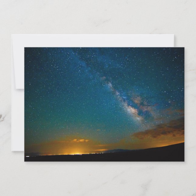 Vía Láctea sobre Taos, Nuevo México (Anverso)