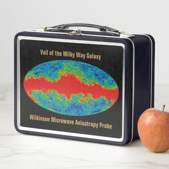 Vía Láctea Velo De Galaxia Sobre Universo WMAP (In situ)