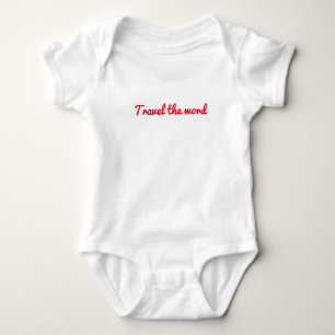 Viaja con la palabra Jersey Bodysuit
