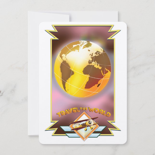 Viaja por el Globo de Oro del Mundo (Anverso)