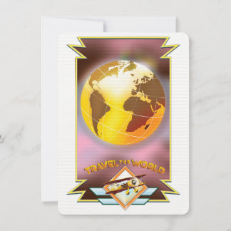 Viaja por el Mundo Globo Dorado