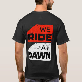 Viajamos en la camiseta del amanecer - Biker de av