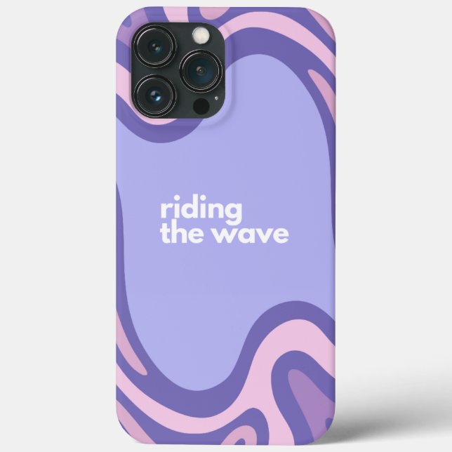Viajando en la ola | funda iphone (Reverso )