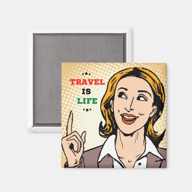 Viajar Es El Imán De La Vida (Anverso/Reverso)