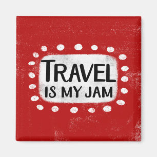 Viajar Es Mi Imán De Refrigeración De Jam