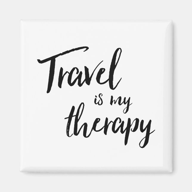Viajar es mi imán térmico (Frente)