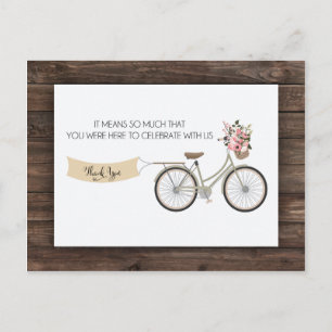 Viaje 4.25" x 5.6" Gracias Tarjeta Post