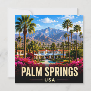 Viaje a Palm Springs California Desierto Mediados