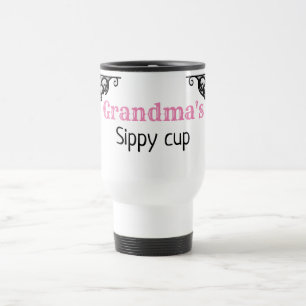Viaje Abuela graciosa taza de sippy