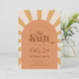 Viaje Alrededor De La Invitación Del Sol | Chica S