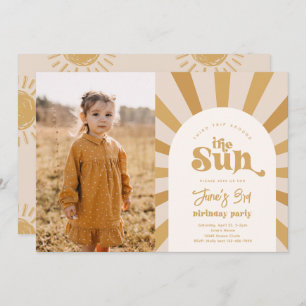 Viaje Alrededor De La Invitación Del Sol   Chica S