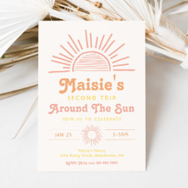 Viaje Alrededor De La Invitación Del Sol | Cumplea