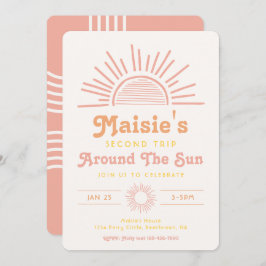 Viaje Alrededor De La Invitación Del Sol | Cumplea