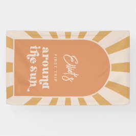 Viaje Alrededor De La Pancarta Del Fiesta Sun