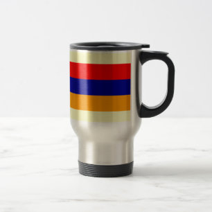Viaje Armenia: Bandera de la taza de café de Armenia