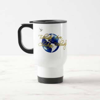 Viaje Blanco aislado TACFVB de la taza