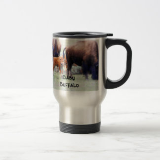 Viaje Búfalo del bebé - taza, taza de café, taza del