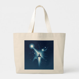 Viaje Celestial: Diseño de la bolsa de la tota de 