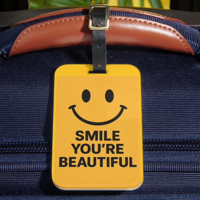 Viaje con estilo | Etiqueta de equipaje de moda ✈️ (Anverso In situ 2)