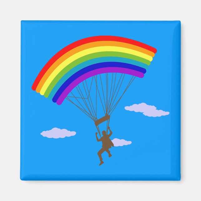 Viaje con imán arco iris (Frente)