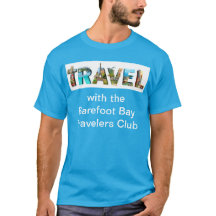 VIAJE con la camiseta del Barefoot Bay Travelers C