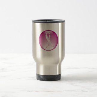 Viaje Conciencia del cáncer de pecho de la taza de café