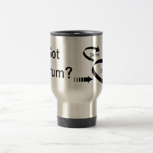 Viaje "Consiguió melé?" Taza de café