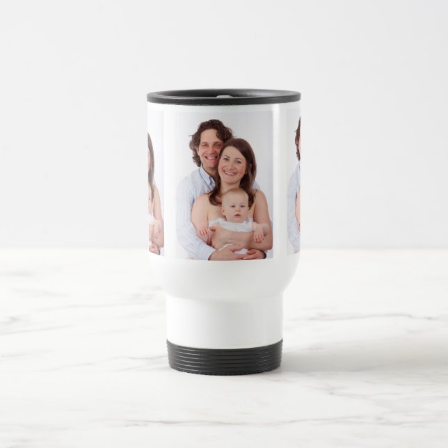 Viaje Cree la taza personalizada de la foto (Centro)