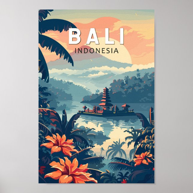 Viaje de arte de Bali en Indonesia (Frente)