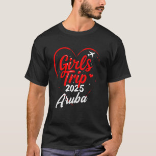 Viaje de chicas a Aruba 2025 Camisetas Vacation We