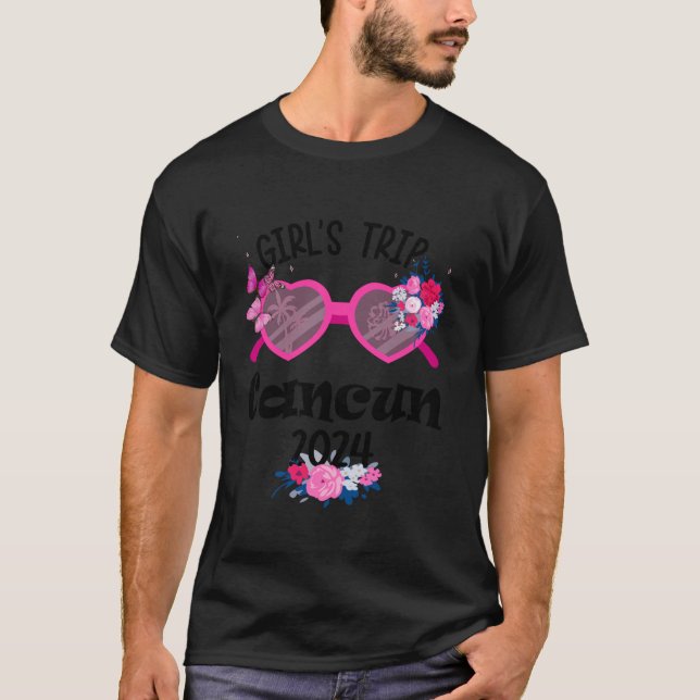 Viaje de chicas Cancun 2024 Camisetas (Anverso)