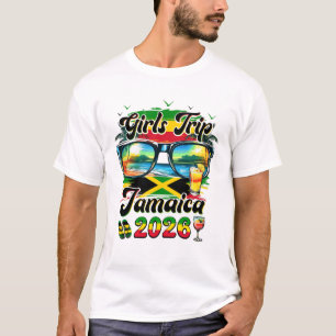 Viaje de Chicas Jamaica 2026 Camisetas de Vacacion