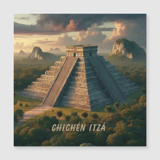 Viaje de Chichén Itzá Yucatá México (Anverso)