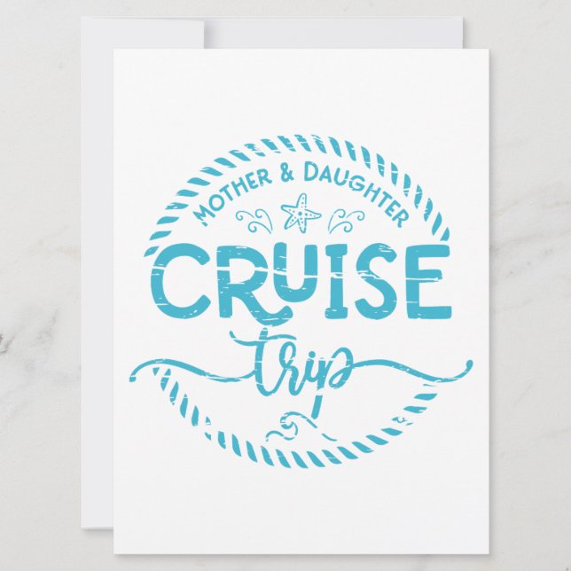 Viaje de crucero para la madre hija (Anverso)